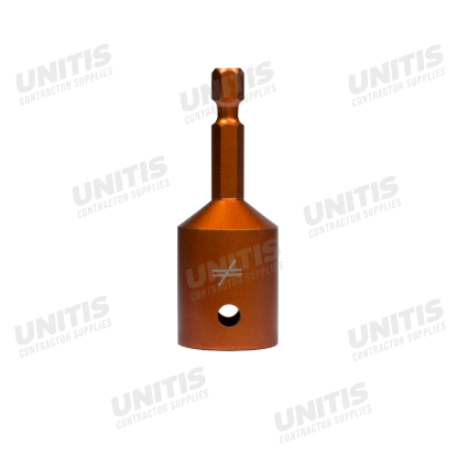 Simpson Steel Rod Hanger 1/4" x 1" Vertical Threaded Anchor for 3/8" Rod w/ Nut - 25/box