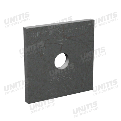 Simpson BP 2" x 2" Bearing Plate with 3/8" Bolt Diameter