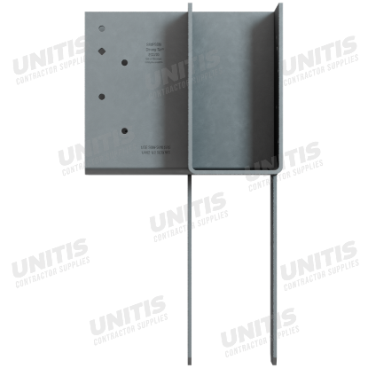 Simpson ECCLRQ L-Shape End Column Cap for 4x Beams, 4x Post w/ SDS Screws, Skewed Right