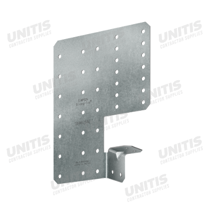 Simpson SHH 7-3/16" x 5-5/8" 54-mil Galvanized Steel Header Hanger - 24/box