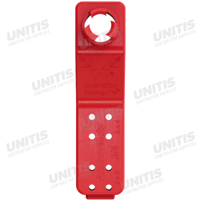 Simpson AM 3/4 AnchorMate 3/4-" Diameter Anchor Bolt Holder - Red - 100/box