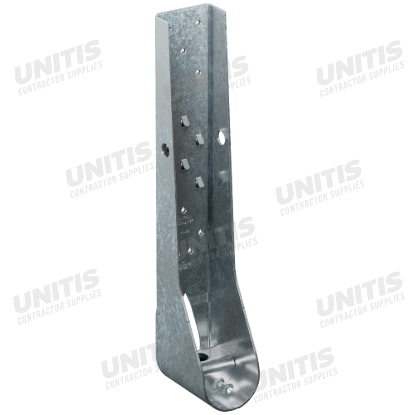 Simpson HDUE 17-3/8" Galvanized Predeflected Holdown with Strong-Drive SDS Screws
