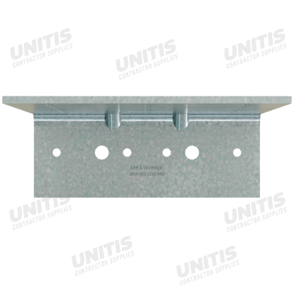 Simpson FC 2" x 6" x 5" 10-Gauge Bypass Framing Fixed-Clip Connector - 25/box
