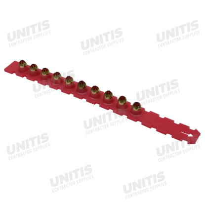 Simpson P27SL 0.27-Caliber Plastic, 10-Shot Strip Loads, Red - 100/box