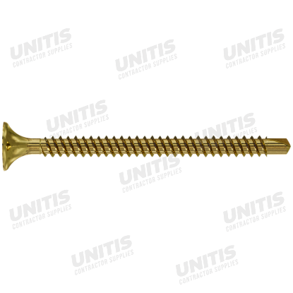 Simpson DWFSD Drywall-to-CFS Screw (Collated) - #6 x 1-7/8" #2 Phillips, Yellow Zinc - 2000/box
