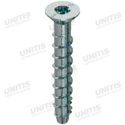 Simpson Titen HD 3/8" x 3" Zinc-Plated Countersunk Head Heavy-Duty Screw Anchor - 50/box