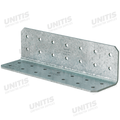 Simpson RCA 2" x 2" x 7" 12-Gauge Galvanized Rigid Connector Angle - 40/box