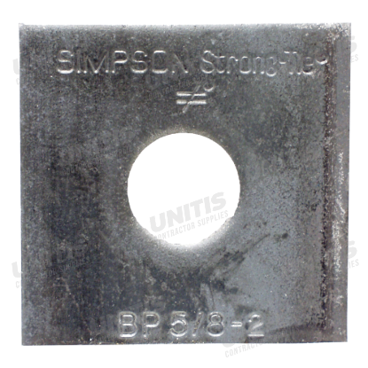 Simpson BP 2" x 2" Bearing Plate with 5/8" Bolt Diameter