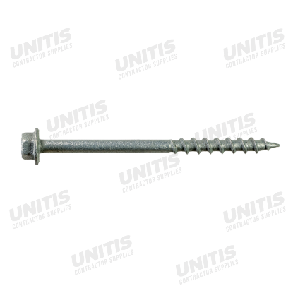 Simpson Strong-Drive SD Connector Screw - #9 x 2-1/2" 1/4-Hex Drive, Mech. Galv. - 100/box