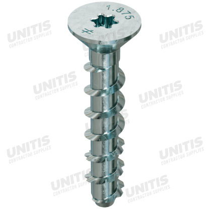 Simpson Titen HD 1/4" x 1-7/8" Zinc-Plated Countersunk Head Heavy-Duty Screw Anchor - 100/box