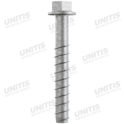 Simpson Titen HD 3/4" x 6" Mechanically Galvanized Heavy-Duty Screw Anchor - 5/box