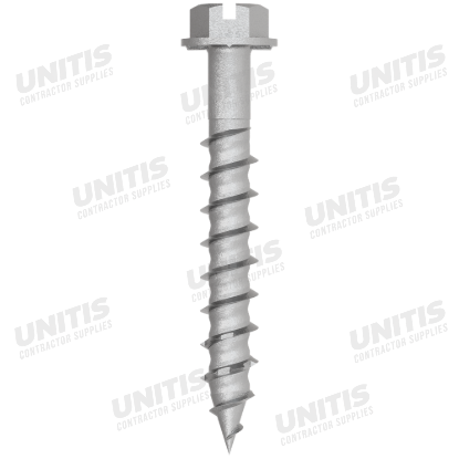 Simpson Titen Turbo - 1/4" x 1-3/4" Type 316 Stainless-Steel Hex-Head Concrete Screw - 50/box