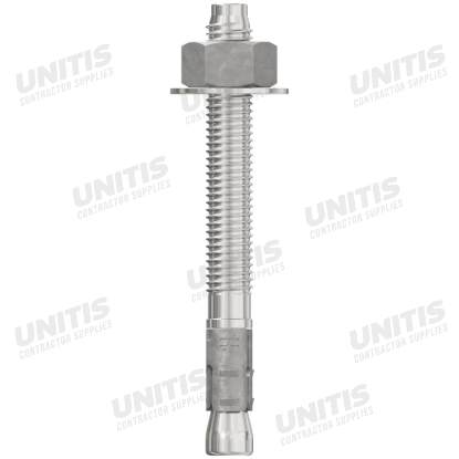 Simpson Strong-Bolt 2 - 1/2" x 4-3/4" Type 304 Stainless-Steel Wedge Anchor - 25/box
