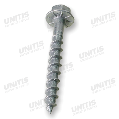 Simpson Strong-Drive SD Connector Screw - #9 x 1-1/2" 1/4-Hex Drive, Mech. Galv. - 100/box