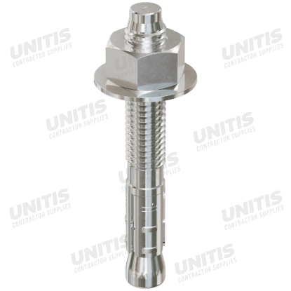 Simpson Strong-Bolt 2 - 1/2" x 3-3/4" Type 304 Stainless-Steel Wedge Anchor - 25/box