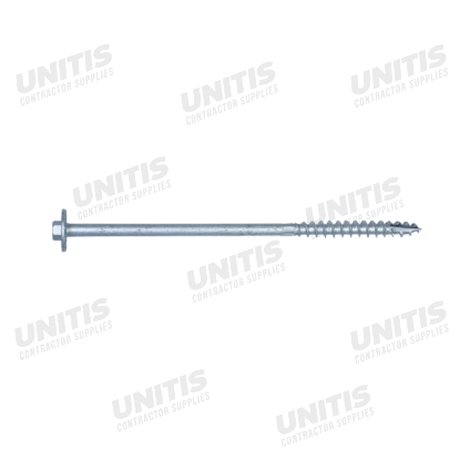 Simpson Strong-Drive SDWH Timber-Hex HDG Screw - 0.276" x 8" 3/8 Hex - 30/box