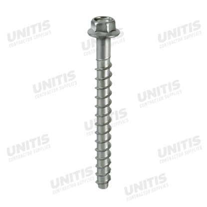 Simpson Titen HD 1/4" x 4-1/2" Zinc-Plated Countersunk Head Heavy-Duty Screw Anchor - 50/box