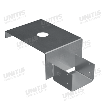 Simpson GH Top-Flange Hanger for 4x6 Girder, 8-" Foundation Wall