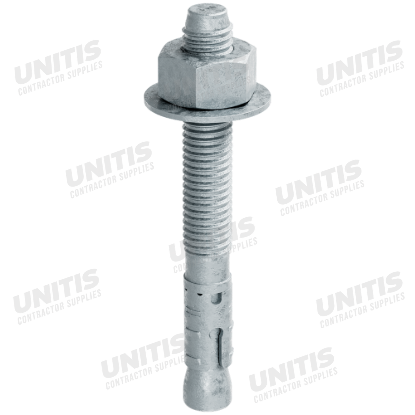 Simpson Strong-Bolt 2 - 1/2" x 4-1/4" Mechanically Galvanized Wedge Anchor - 25/box