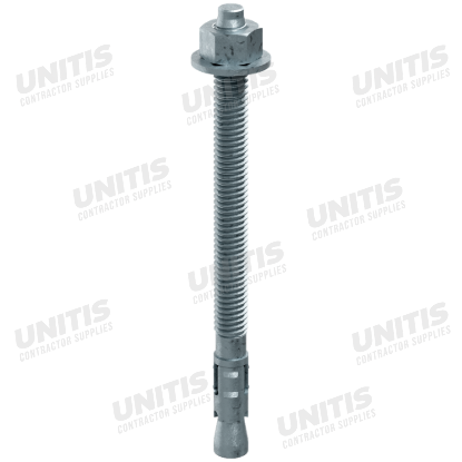Simpson Strong-Bolt 2 - 3/8" x 5" Mechanically Galvanized Wedge Anchor - 50/box