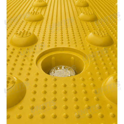 ADA Solutions Truncated Dome - Replaceable Cast In Place - 3' x 5' - Seattle Yellow