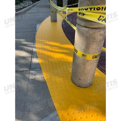 Safety Step - Inline Mat - Standard - 3' x 10' - Yellow