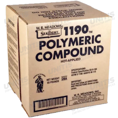 WR Meadows #1190 POLYMERIC Hot-Applied Joint Sealant - 55 Lb Carton