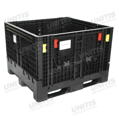 Velocity Bin / Bulk Bin - Collapsible with fork pockets