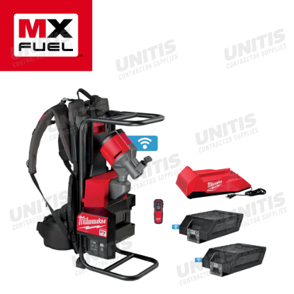 Milwaukee MX FUEL Backpack Concrete Vibrator Kit