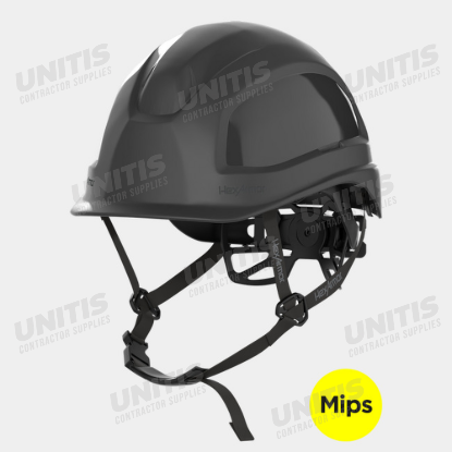 HexArmor Ceros XP450AE Red Climbing-Style Safety Helmet - Type 1, Class E, Mips