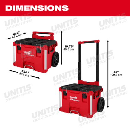 Milwaukee PACKOUT Rolling Tool Box