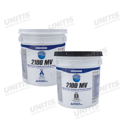 Adhesives Technology CRACKBOND 2100MV Medium Viscosity Epoxy - 2 Gallon Kit