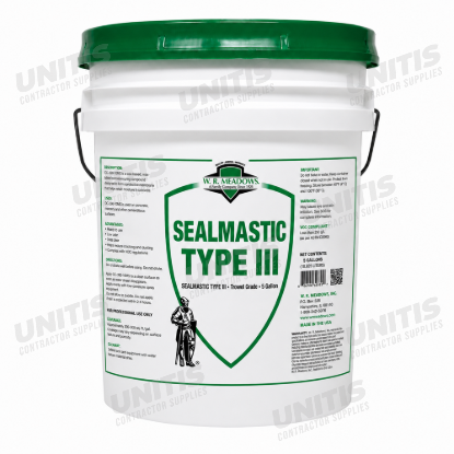 WR Meadows SEALMASTIC TYPE III - Trowel Grade - 5 Gallon