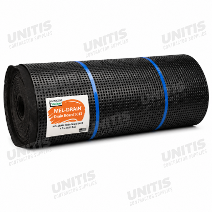 WR Meadows MEL-DRAIN Drain Board 5012 - 4' x 50' Roll