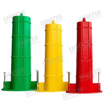 Greenstreak Model SDP02 Speed Dowel Plus 1" Yellow, 100 pcs per carton, priced per carton